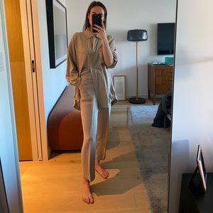 Massimo Dutti Pant & Top/ Light Jacket Set